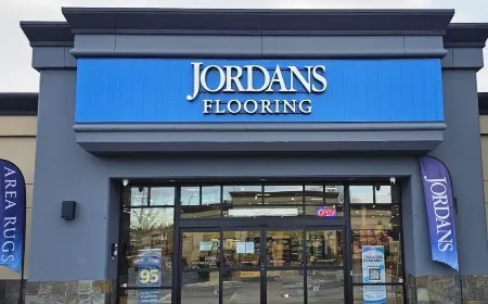 Exterior-Jordans-Store-Front-Langley-3-1 Store front | Jordans Flooring