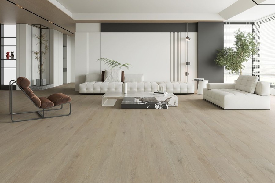 Laminate floors in a large luxury living by Jordan Floorings in Victoria, BC - Vancouver, BC - South Surrey, BC - Richmond, BC - Red Deer, AB - Nanaimo, BC - Langley, BC - Victoria, BC - Kelowna, BC - Kamloops, BC - Edmonton, AB - Coquitlam, BC - Calgary, AB - Burnaby, BC - Abbotsford, BC
