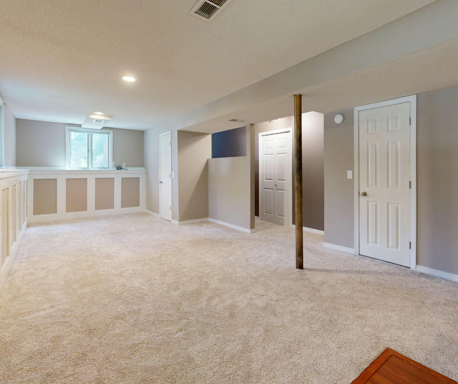 basement carpet flooring in Calgary, AB
