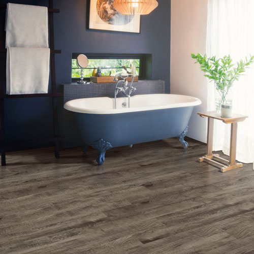 waterproof laminate flooring in bathroom