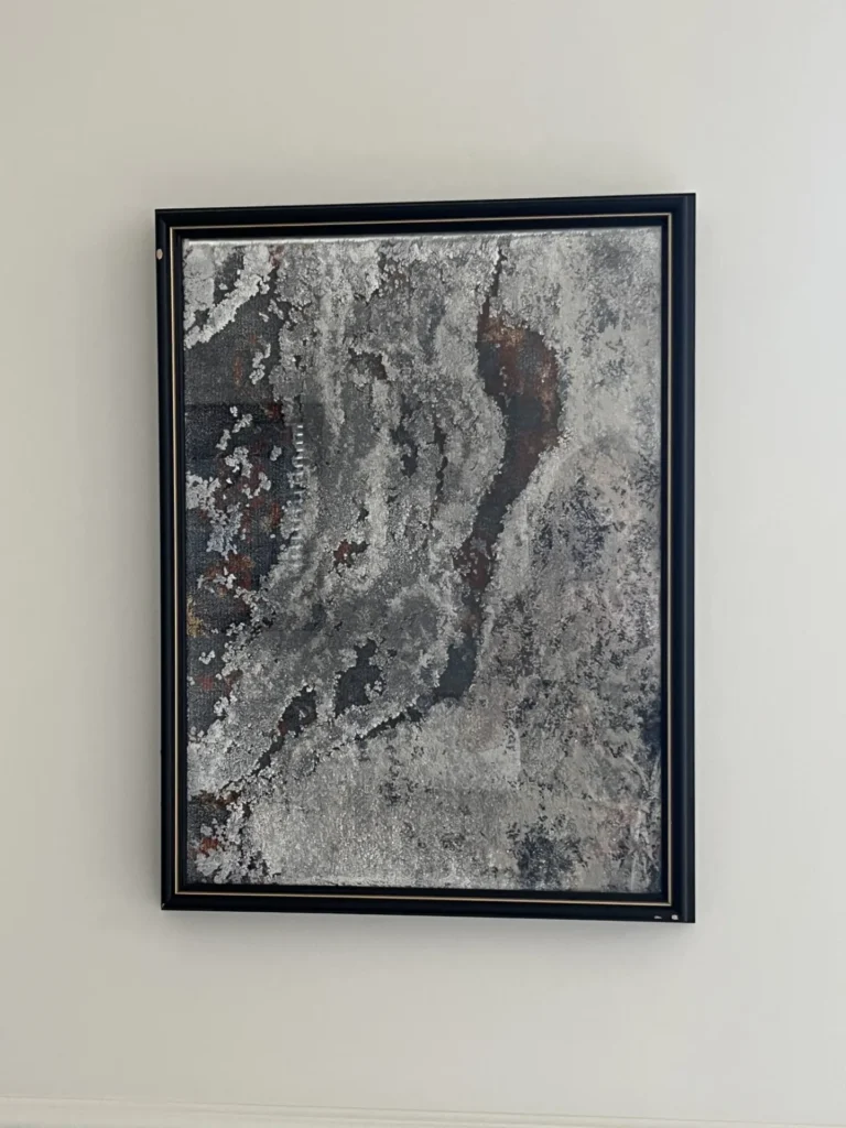 Botticelli Lava customer framed area rug scrap 2023 | Jordans Flooring