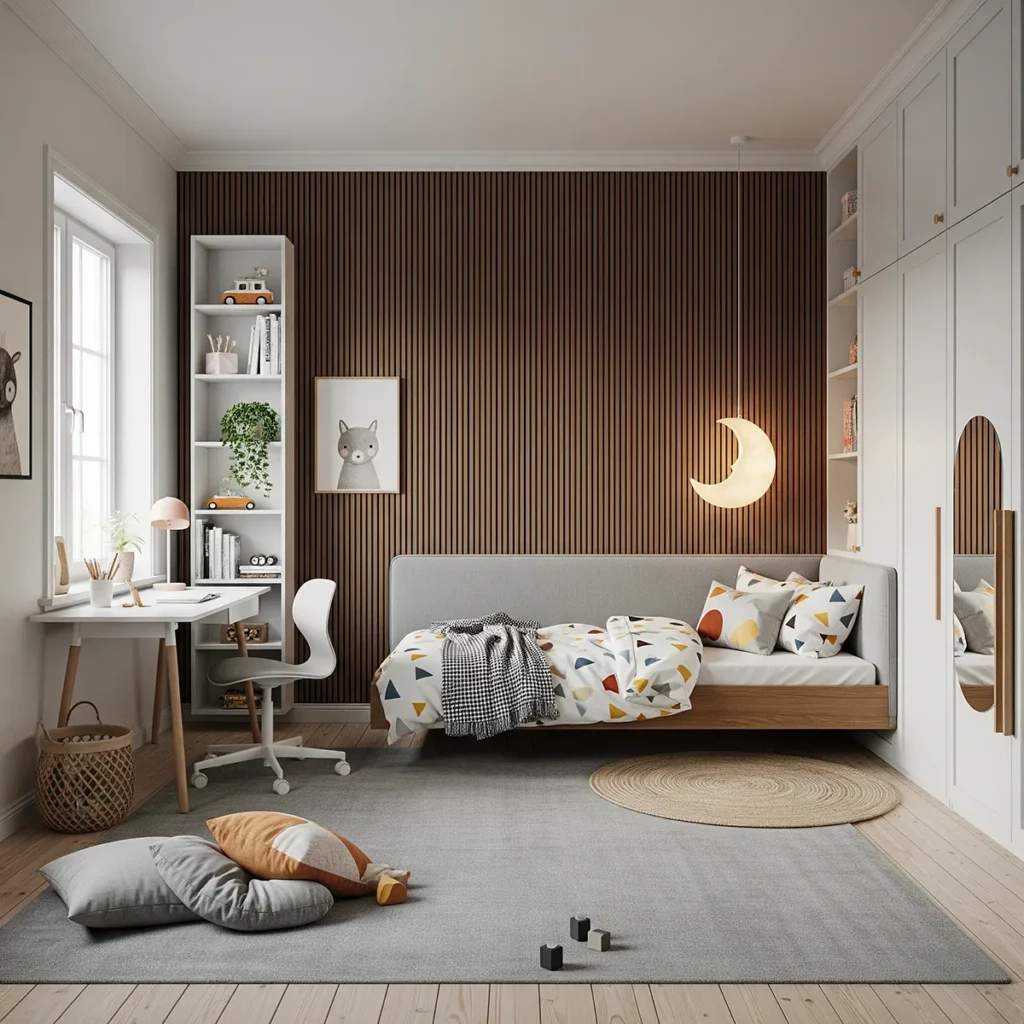 Childs Bedroom Acoustic Wall Panels | Jordans Flooring