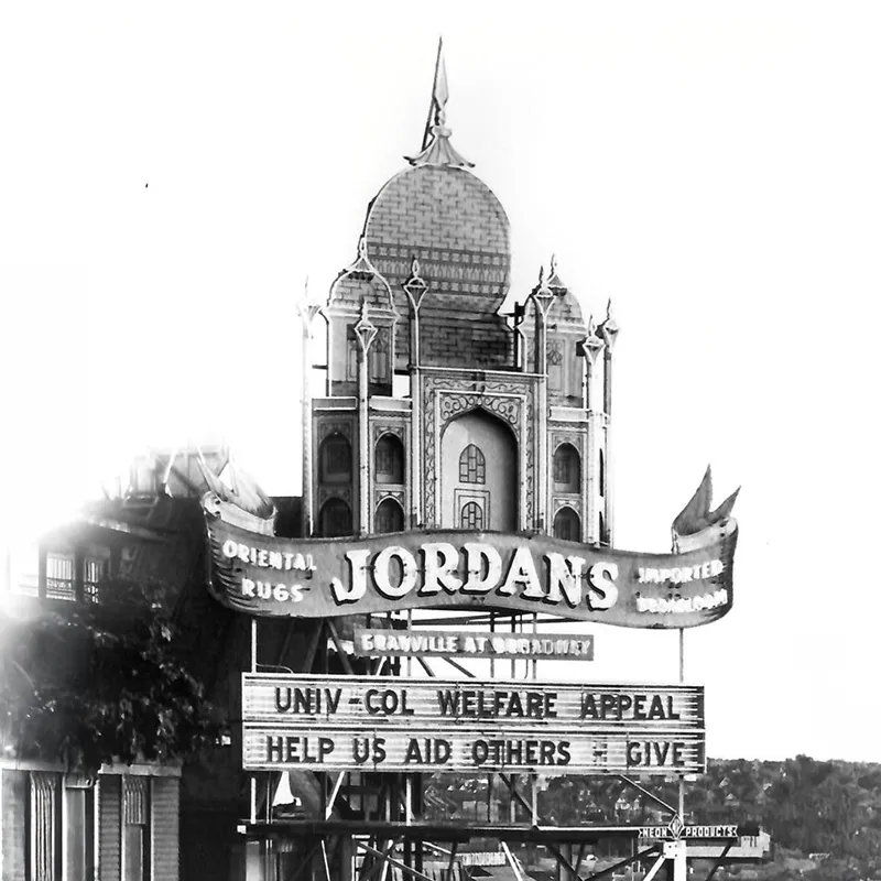 Jordans Taj Mahal Sign | Jordans Flooring
