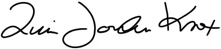 Quinn Jordan Knox signature | Jordans Flooring