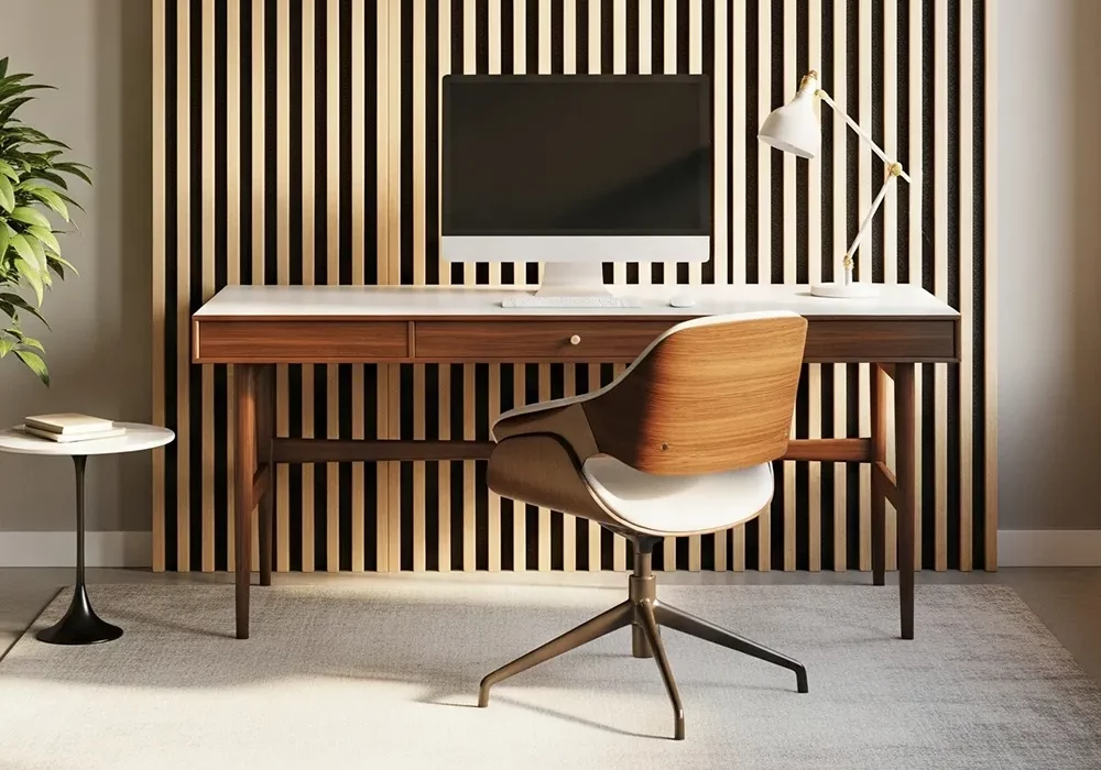 Acoustic Wall Paneling in Office Space | Jordans Flooring
